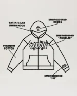 Angelic motion "Onyx" Zipup