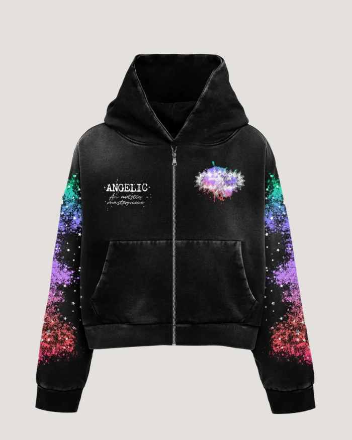 Angelic motion Polychrome "Astral" Zipup