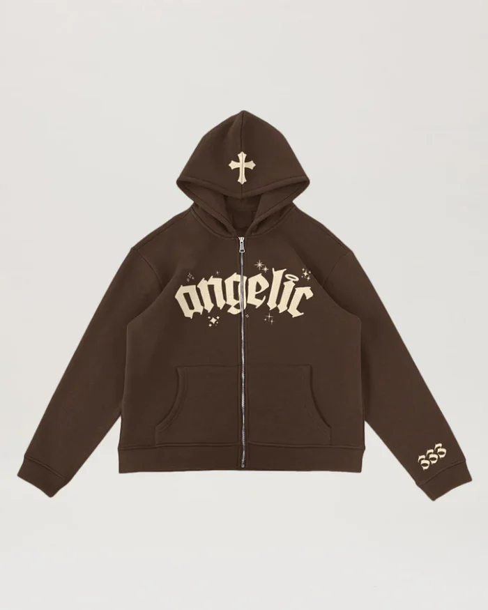 Angelic motion "Mocha" Zipup
