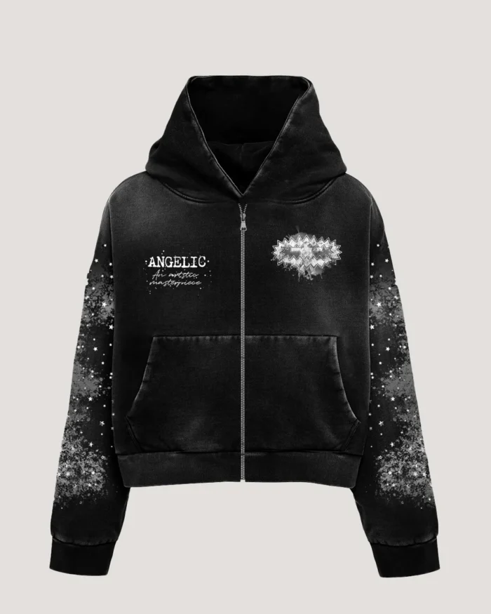 Angelic motion Monochrome "Astral" Zipup