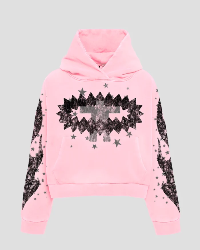 Angelic motion Coral "Signature" Hoodie