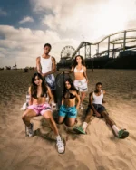 Angelic motion "Sky" Shorts