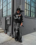 Angelic motion Charcoal "Signature" Hoodie